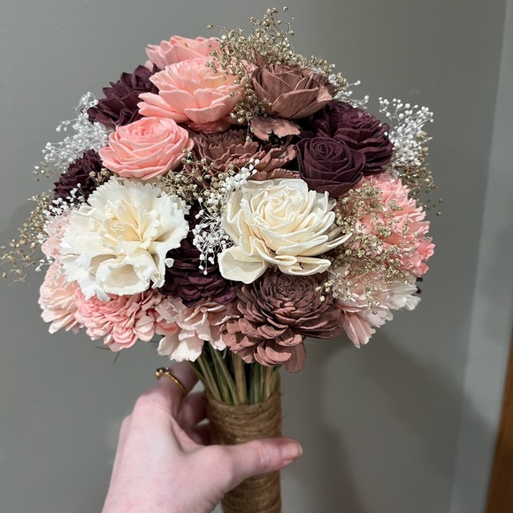Sola wood flowers bouquet - Picture 5 of 6